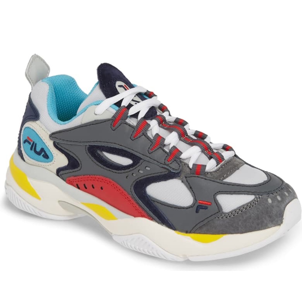 Fila Boveasorus Castlerock/Vivid Blue-Fila Red